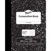 Pacon Composition Book, Marble, 1/5in Quadrille Ruled, 100 Sheets, PK6 PMMK37103